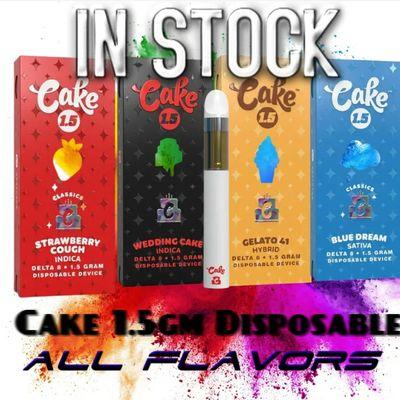 Cake 1.5 Gram Delta 8 Disposable in Stock