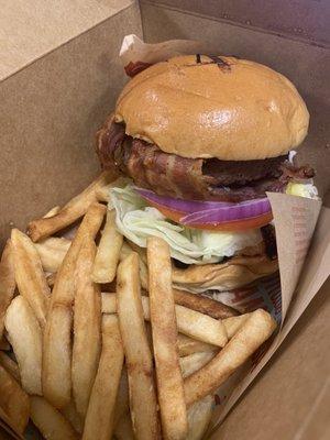 Bacon Bliss Burger $12.99