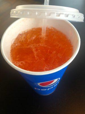 Orange crush, never Pepsi