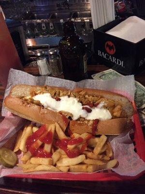 Buffalo Chicken Cheesesteak