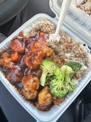 27. General Tso's Chicken Lunch