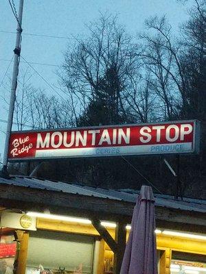 Blue Ridge Mountain Stop