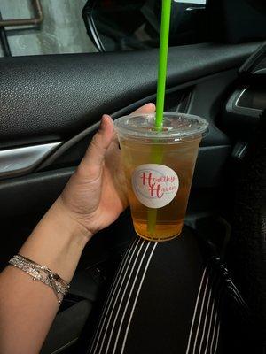 Peach tea