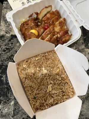 Shrimp fried rice