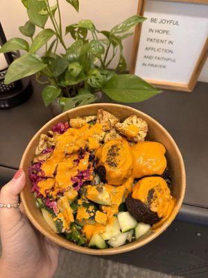 Mediterranean Falafel Bowl