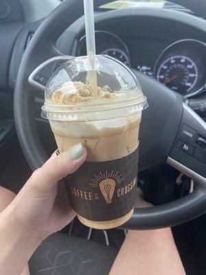 Iced Caramel latte