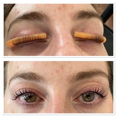 Lash lift procedure