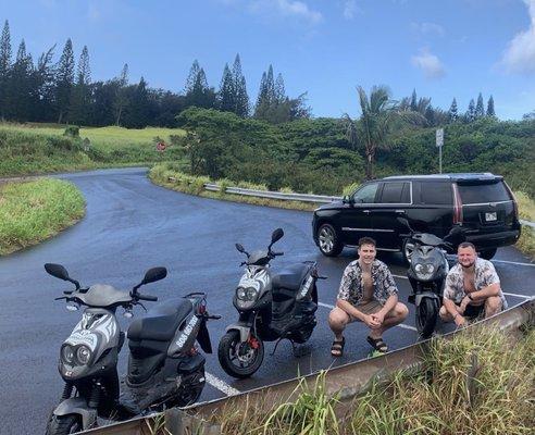 Morning ride to Honokohau Bay