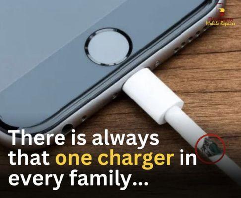 Phone not charging? Bring it in. We can fix it.