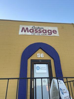 Front of Massage Business