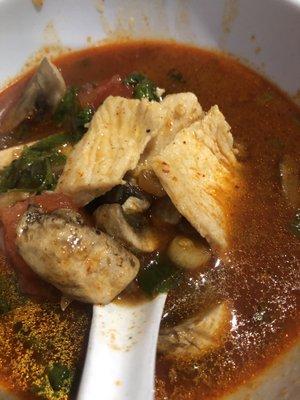 Tom yum soup