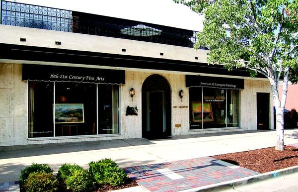 Saks Galleries, the oldest art gallery in Colorado.