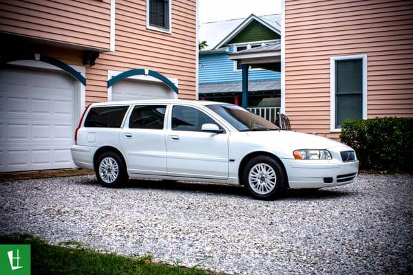 2005 Volvo V70 with Solar Gard Window Tinting installed by Glass Wrap in Pensacola, FL.