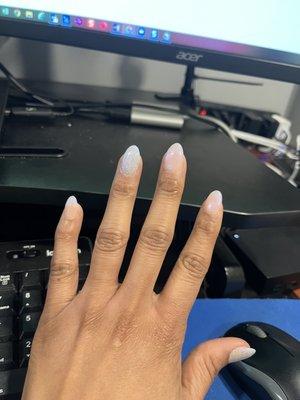 My nails after one week.