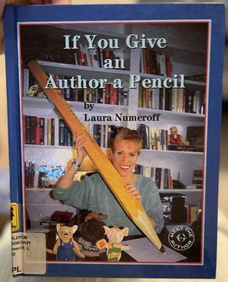 My favorite Children's author growing up, Laura Numeroff, my daughter and I loved it! I placed this item on hold online!