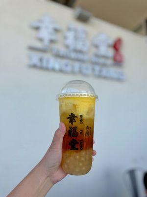 Mango Boba Green Tea