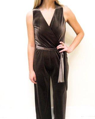 Holiday cocktail jumpsuit