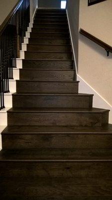 Custom steps done by 360 Wood And Laminate,LLC