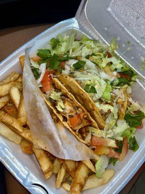 Chicken tacos