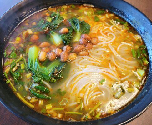 Spicy and Pungent Rice Noodle Clay Pot, $8.99 - 3.5 Stars