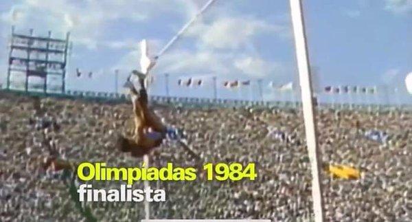 Me Jumping L.A. 84 Olympic Preliminary L.A. Memorial Col