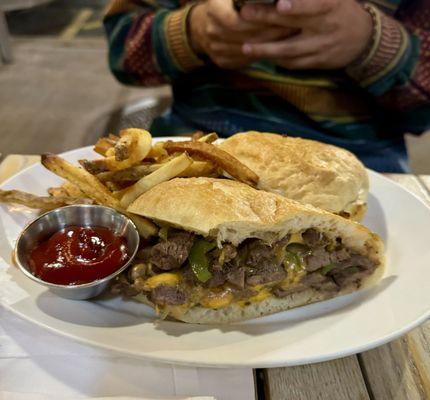 Philly Cheesesteak Sandwich