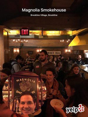 Yelper enjoying Magnolia's great hospitality