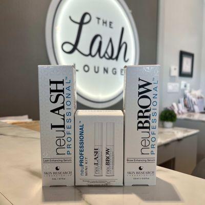 We carry NewLash and NewBrow products!