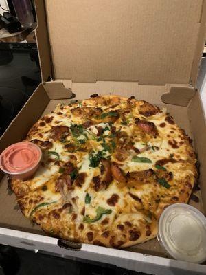 Paneer Tikka Pizza