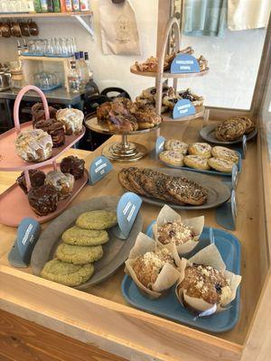 We got the lemon poppy seed roll, and strawberry cheese danish. Soooo good!