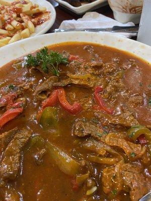 Steak Bistec a la Mexicana