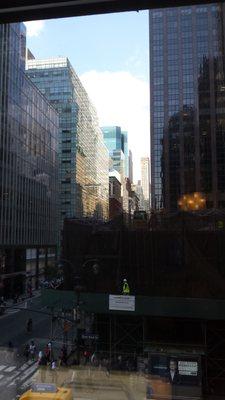 View from A&R - One Vanderbilt under construction 10/2016