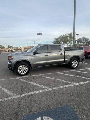 My 2021 Chevy Silverado custom.