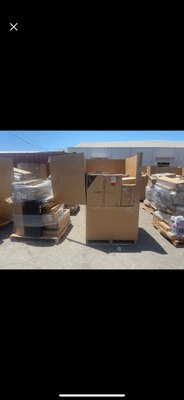 Amazon pallets of returns