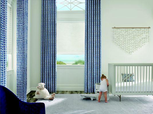 Sonnette™ Cellular Roller Shades are child and pet safe.