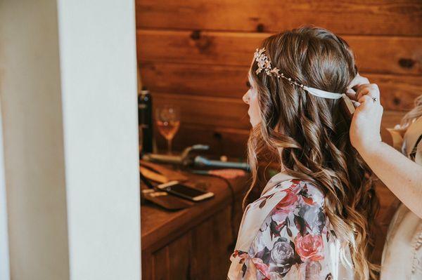 Wedding hair