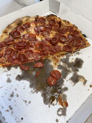 Pepperoni pizza