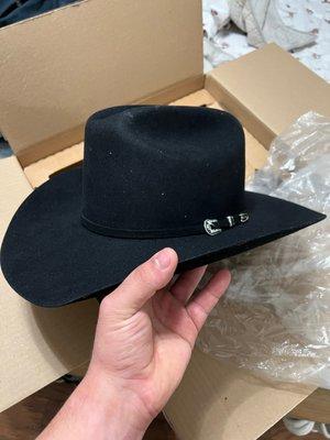 Size 8 cowboy hat Stetson