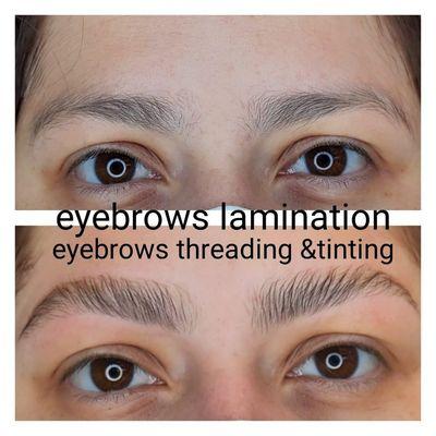 Eyebrows lamination