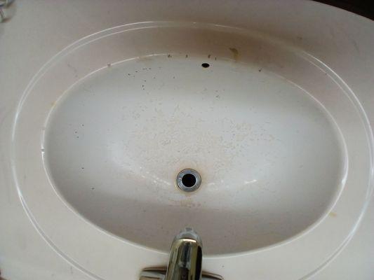 Sink in room nasty