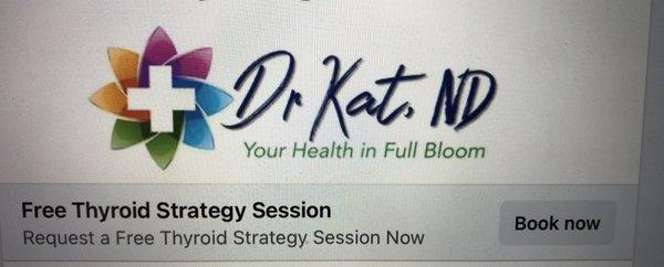 FREE Thyroid Strategy Session - Schedule Now