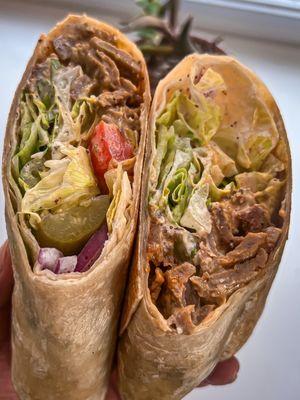 Another Gyro Shawarma Wrap - extra garlic sauce