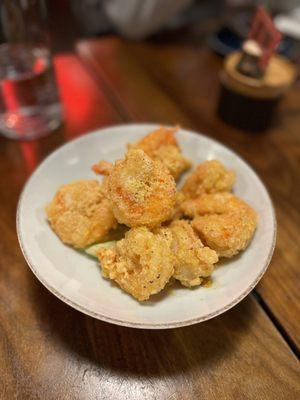 Fried Tiger Prawn with Salted Egg Yolk