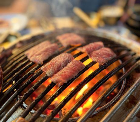 Flower rib eye