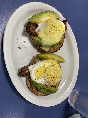 The original California eggs Benedict