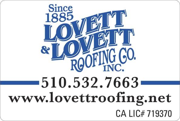 Lovett & Lovett Roofing