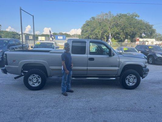 THANK YOU MR WILBANKS ENJOY YOUR NEW CHEVY 2500 !!

SOLD 5/5/22 !!