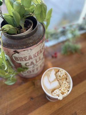 Smoked Caramel Apple Latte