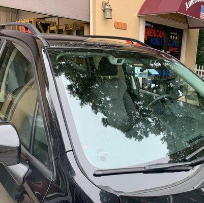 2022 Subaru Forrester windshield replacement and advanced driver safety system calibration