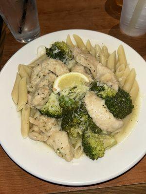 Chicken and broccoli